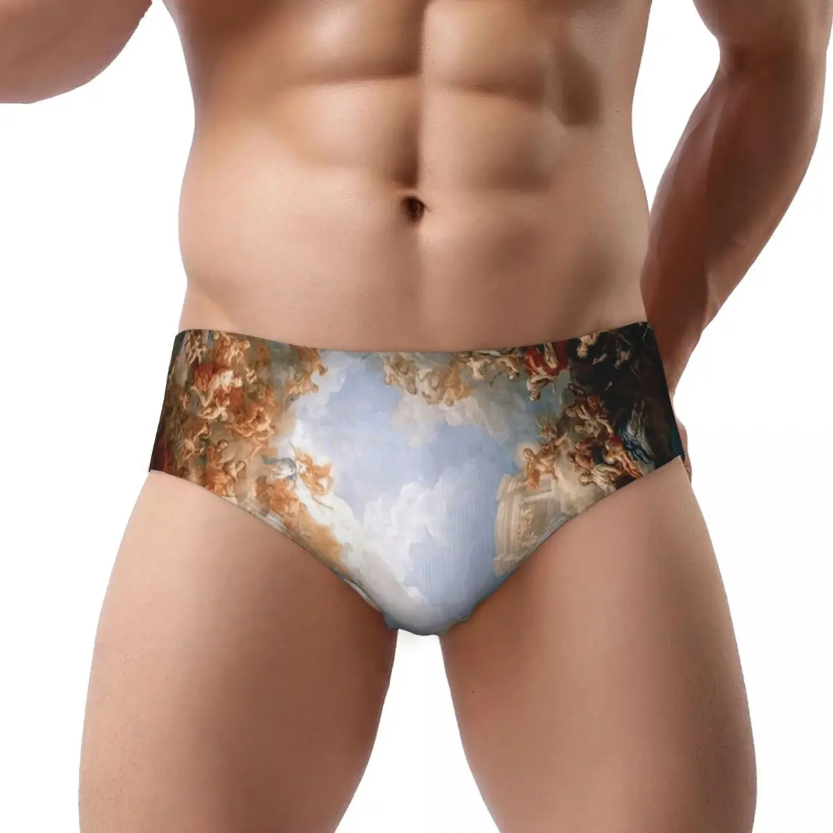 

Early Renaissance A Men Triangle Panties Ventilate Boxer Underpants Short Underwear for Homme Man Boyfriend Gifts