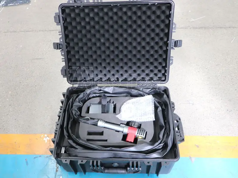 100W 200W JPT パルスレーザー洗浄機 フラットトップビームレーザークリーナー ファイバーレーザー 錆、油、塗料除去 金属・木材 無損傷
