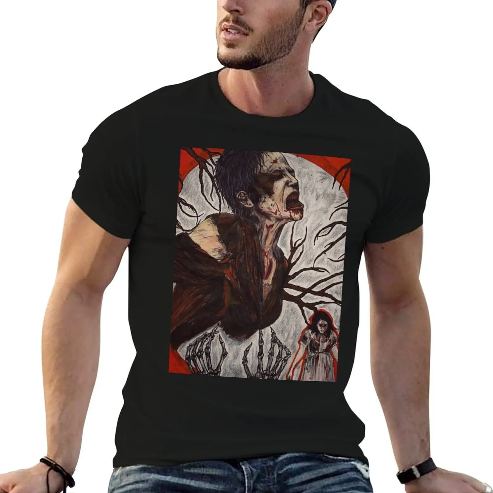 

Frontier(s) Movie art T-Shirt black cotton t-shirt plain for man package anime t shirts oversize man tshirt T-shirt
