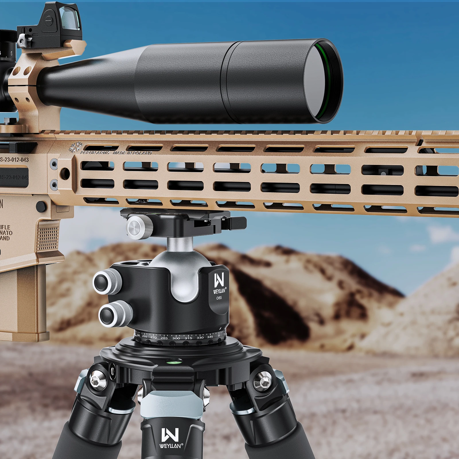 M-LOK arca schiene weyllan mk80 bipod montage adapter, arca/rrs schwalben schwanz schnell wechsel platte, leichte aluminium legierung platte