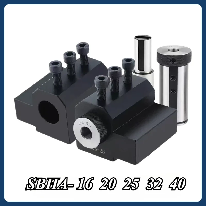 

SBHA16 SBHA32 32-50 40-60 SBHA CNC Lathe Inner Diameter Auxiliary Tool Holder Tool Sleeve Inner Hole Guide Sleeve Holder