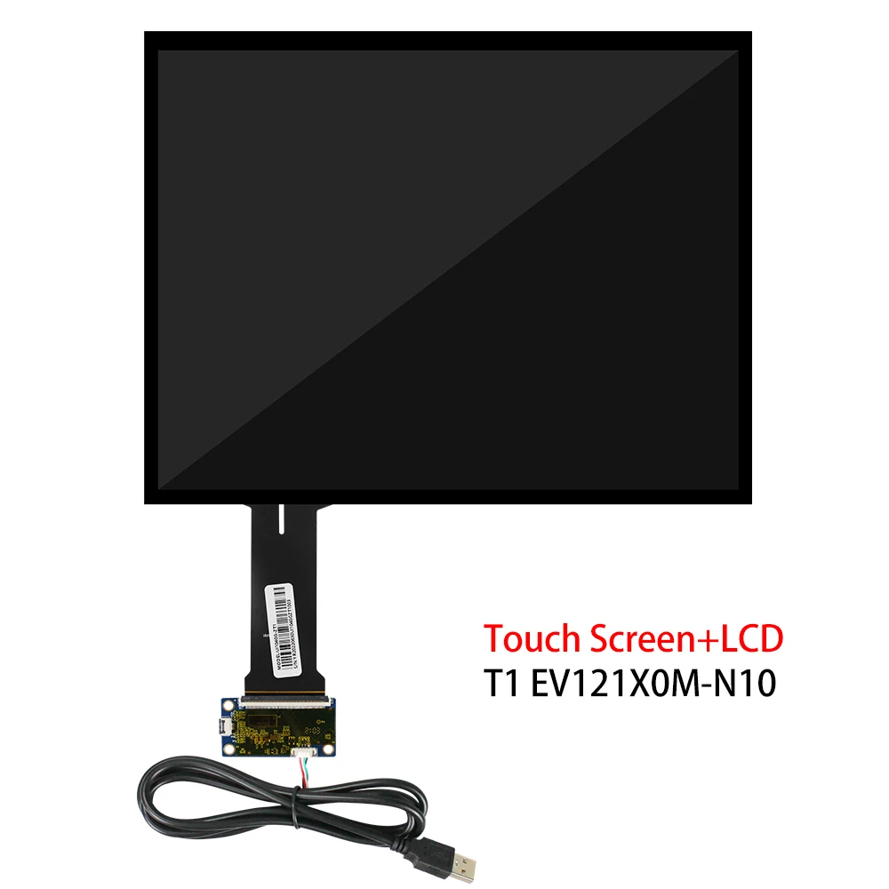 12.1 Inch Touch screen LCD Display Screen Panel VGA LCD Controller Board industrial gaming part