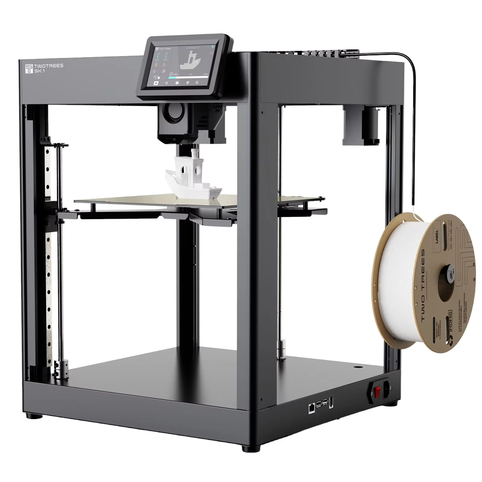 TWO TREES SK1 CoreXY 3D Printer 700mm/s Printing Speed, Klipper Firmware, Automatic Leveling, Linear Motion Guide, 256×256X256mm