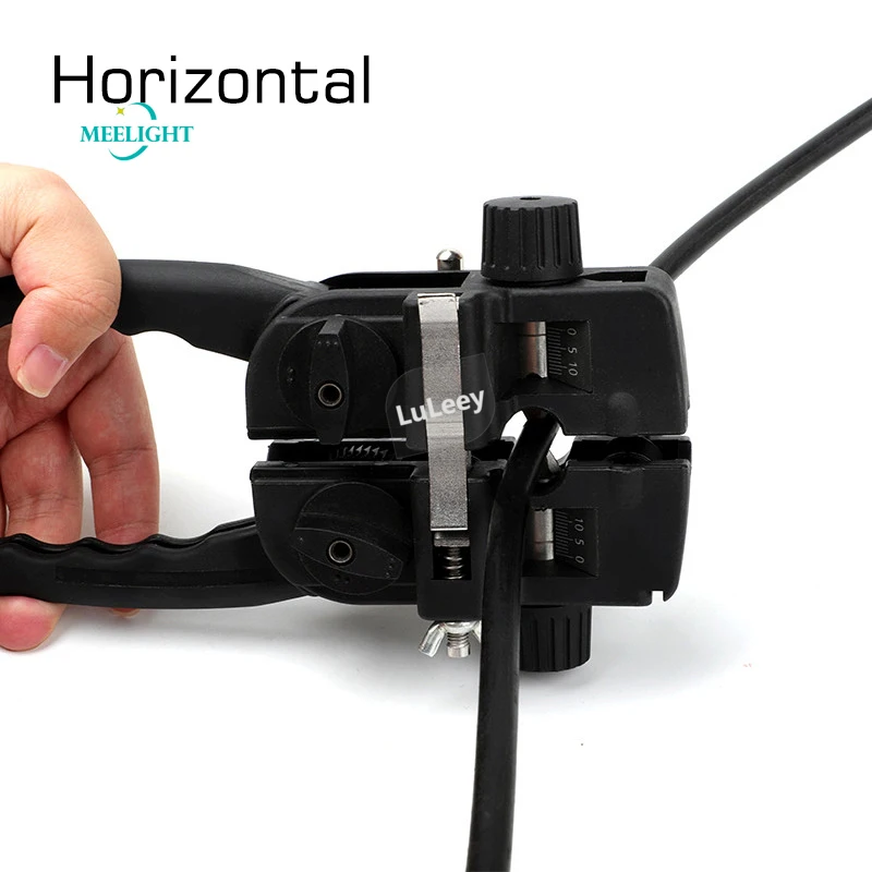 

Optical cable Horizontal longitudinal cable cutter optical fiber stripper fast Vertical integrated cable cutter