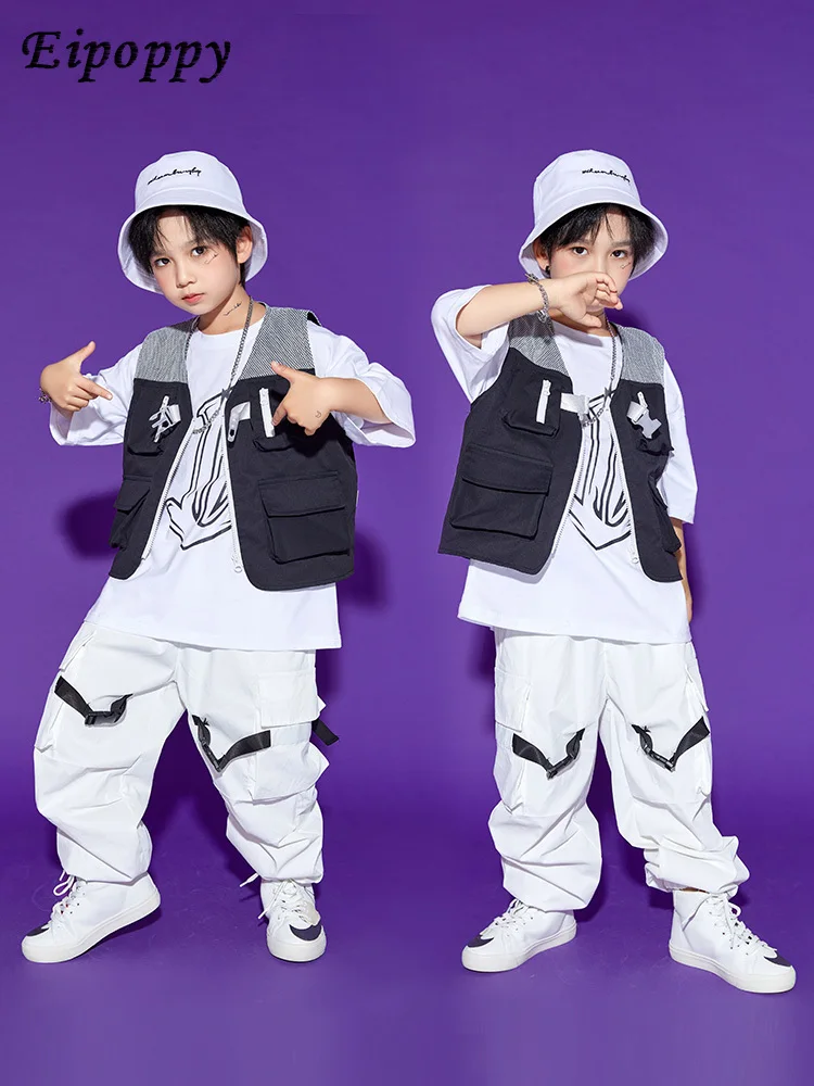 ชุดเสื้อผ้าแฟชั่นฮิปฮอปสำหรับเด็กชุดเสื้อผ้าแฟชันทันสมัย