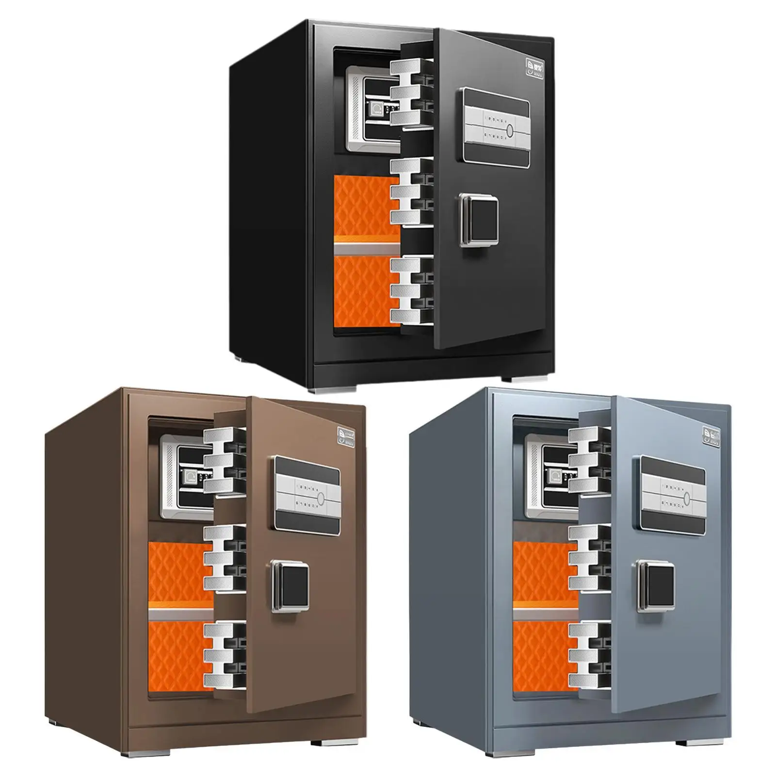 Security Box Waardevolle Spullen Gemakkelijk Te Vergrendelen Heavy Duty Gemakkelijk Te Lezen Metalen Combinatie Lock Box Voor Creditcards Geld Sieraden Portemonnee