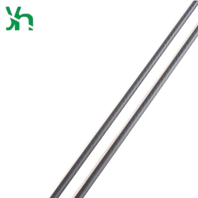 高強度カーボンファイバーロッド2本、FPVドローンアームやRC飛行機モデルの軽量化に適しています。