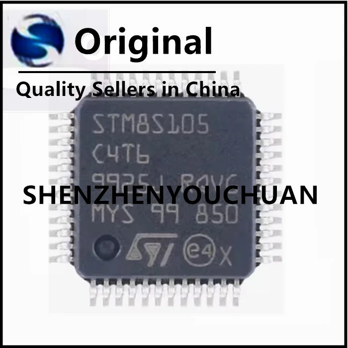 

STM8S105C4T6 STM8S105C4T6TR LQFP48 IC Chipset New Original