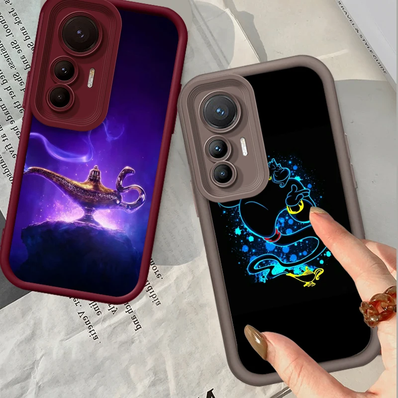 Disney Aladdin Jasmine Eye Ladder For Xiaomi MI 14 12T 11 Lite Poco M3 X5 X4 F5 F4 F3 F2 GT Pro 5G Back Phone Case