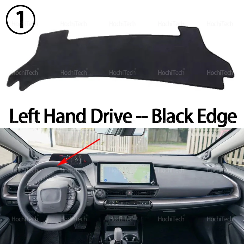 Für Toyota Prius XW60 Fünfte Generation 2022 2023 2024-Present Dashboard Abdeckung Pad Auto Liner Anti-Uv Matte Sonnenschirm Dashmat Teppich – Detail 9