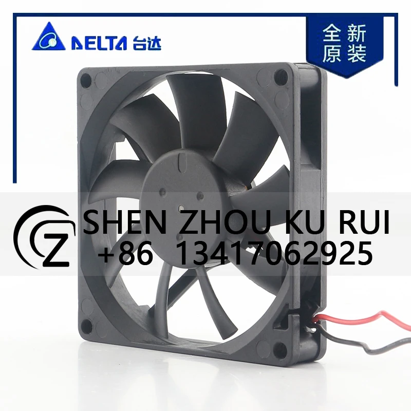 جديد دلتا 5 فولت 24 فولت 48 فولت تيار مستمر 12 فولت 0.17A التيار المتناوب EC 8015 80X80X15 مللي متر 8 سنتيمتر وحدة المعالجة المركزية الصامتة سلكين الكمبيوتر العاكس الهيكل AFB0812MB مروحة التبريد