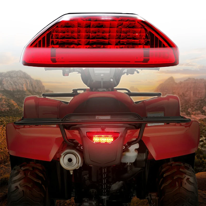 

Светодиодный задний фонарь для мотоцикла ATV, стоп-сигнал для Honda TRX 250 300 400EX TRX400X 420 500 700 Rancher Foreman MUV700 33700-HN1-A71