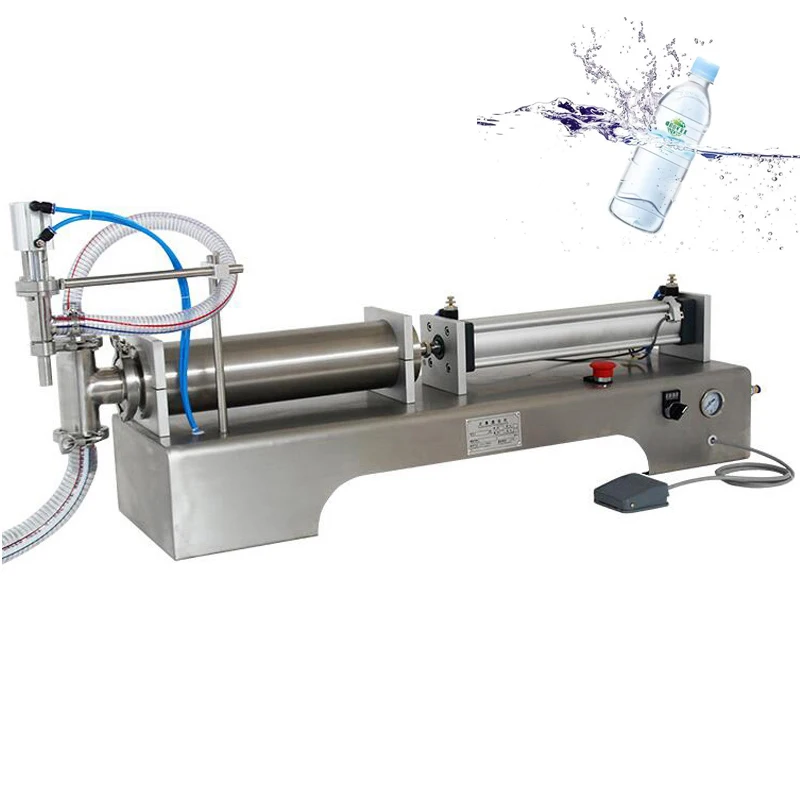 2025New Electric Liquid Filling Machine For Water Drink Oil Milk Perfum Soy Sauce Quantitative Filler