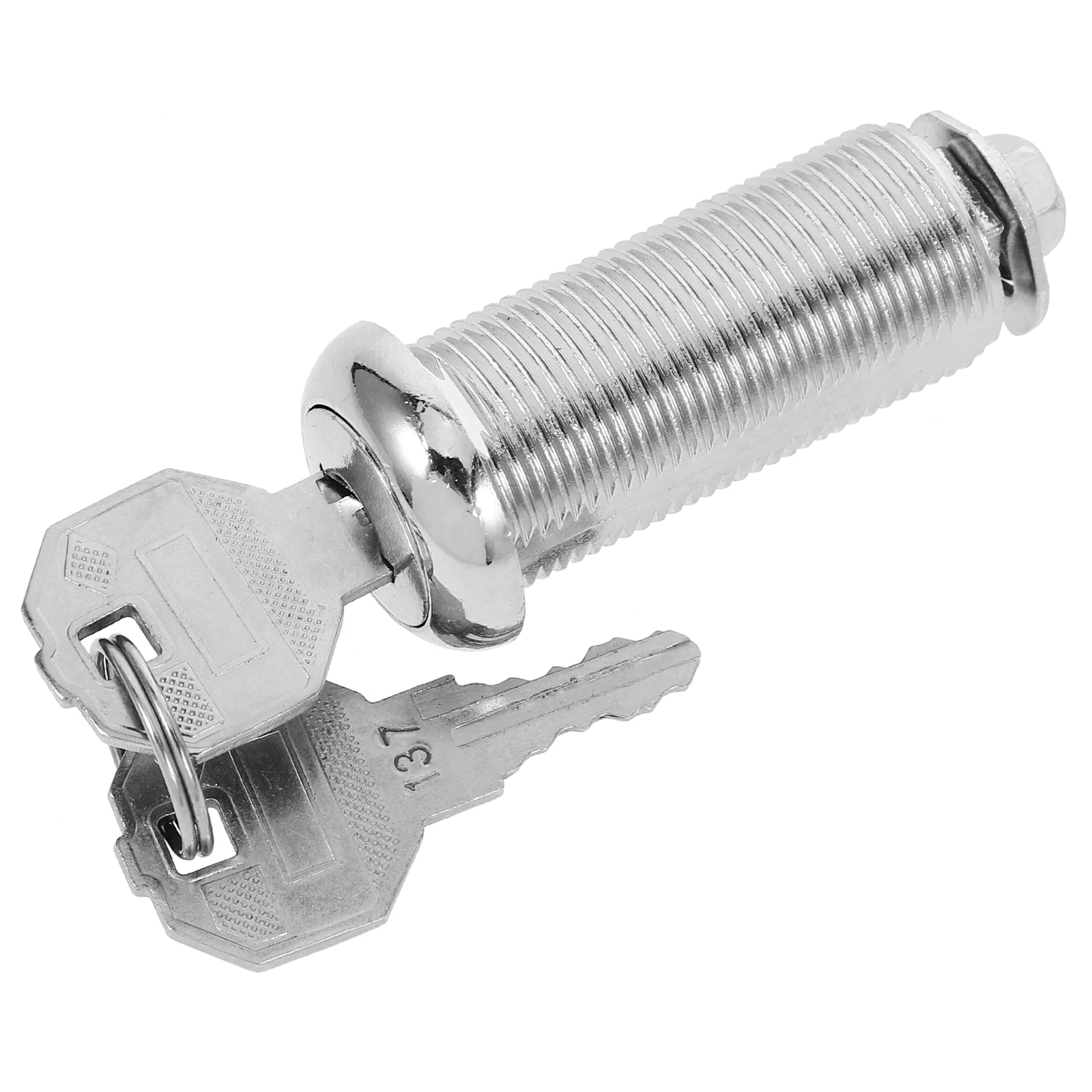 

1Set Small Round Cabinet Lock Zinc Alloy Heavy Duty Security Lock for Cabinet Drawer Showcase with Keys Drawer Locks