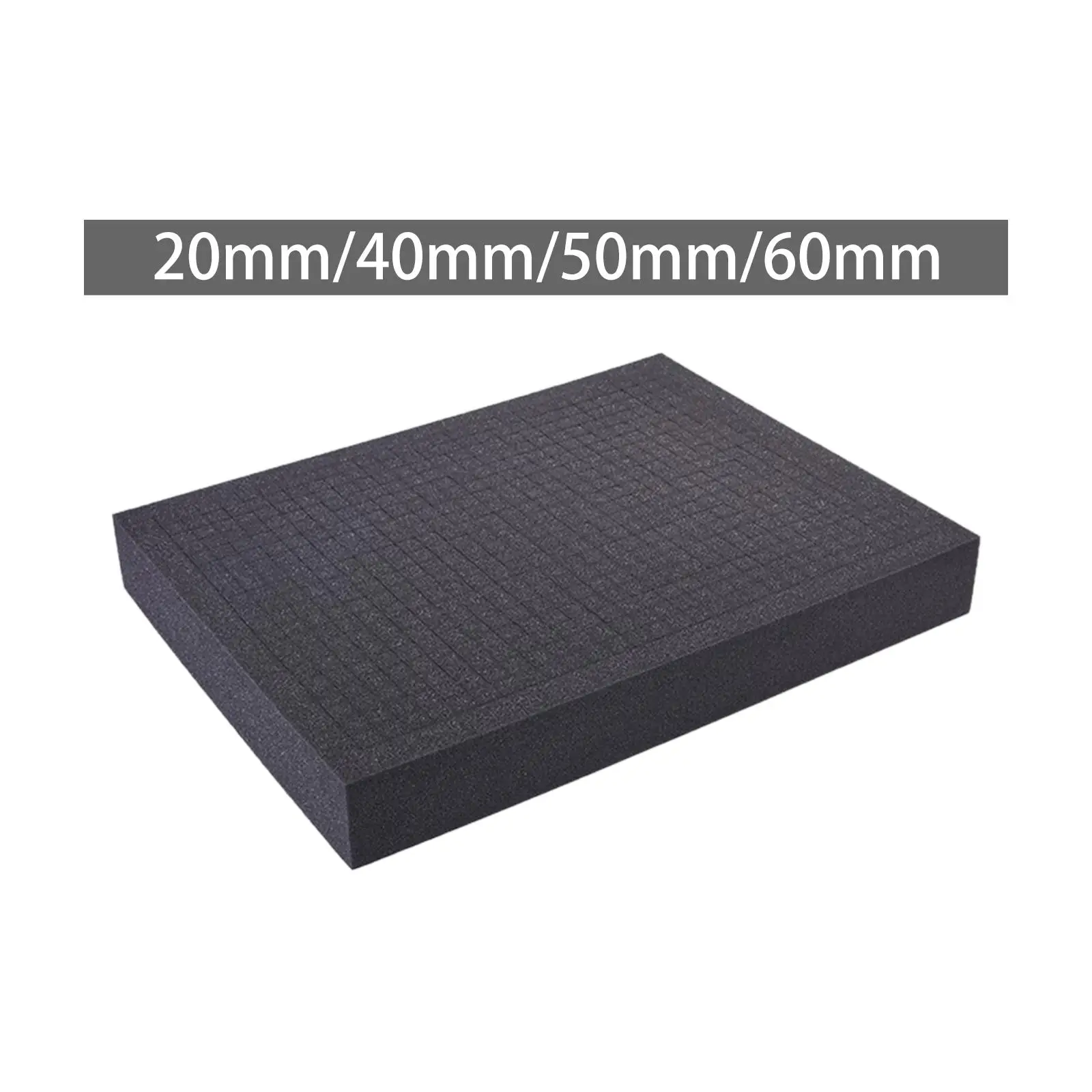 Cushion Sponge Liners Pick Apart Sponge Insert Sponge Sheet Packing Sponge Pad for Shipping Transporting Drawer Camera Game Box