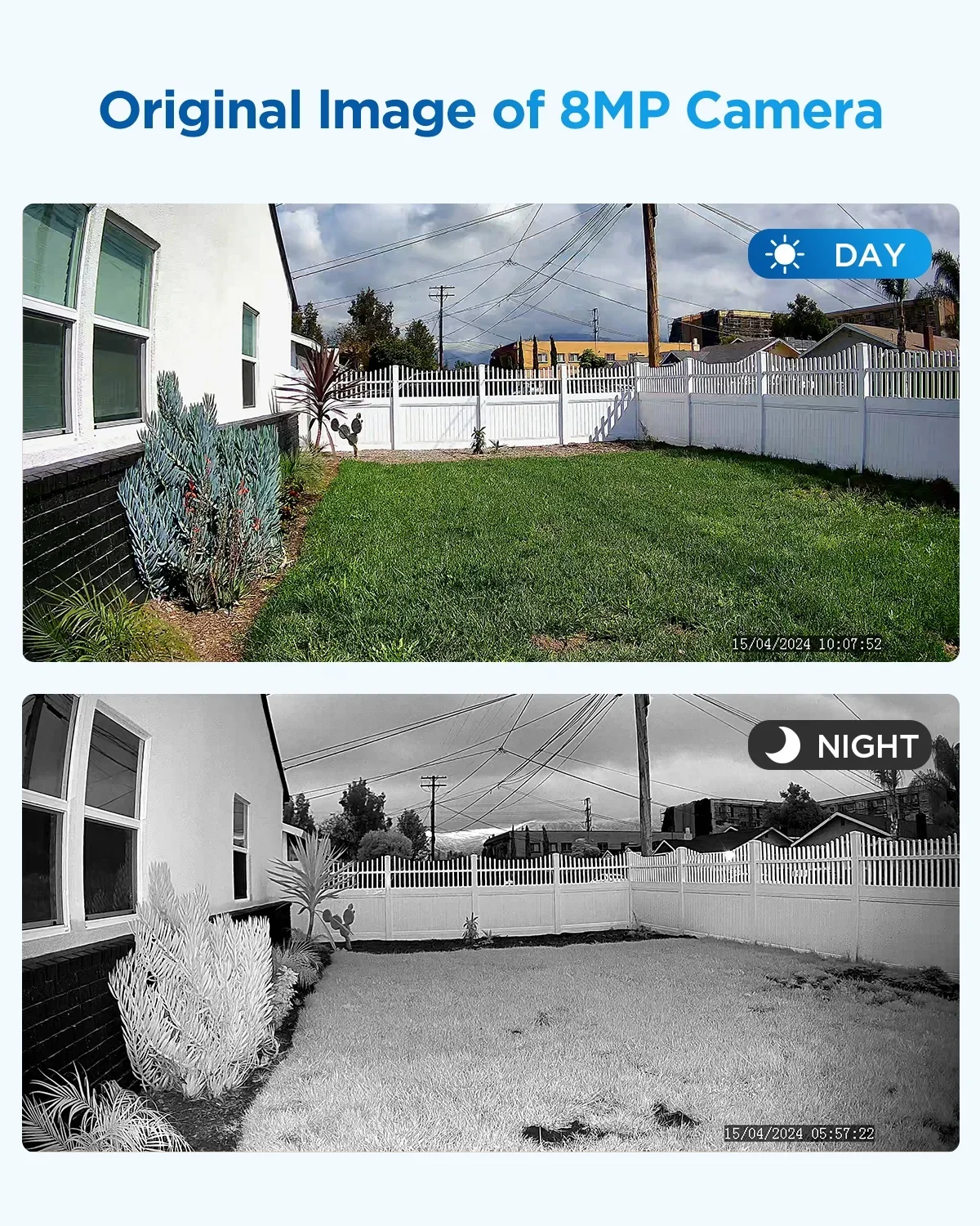 Cámara IP tipo bala negra comercial de 8MP, sistema de seguridad PoE 4K, detección de vehículos humanos AI, NVR de 8 canales, HDD de 2TB, 6 uds., vigilancia IP67