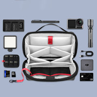 Electronic Organizer Travel Case Waterproof Electronic Digital Storage Bag Multiple Compartments Portable Tech Pouch