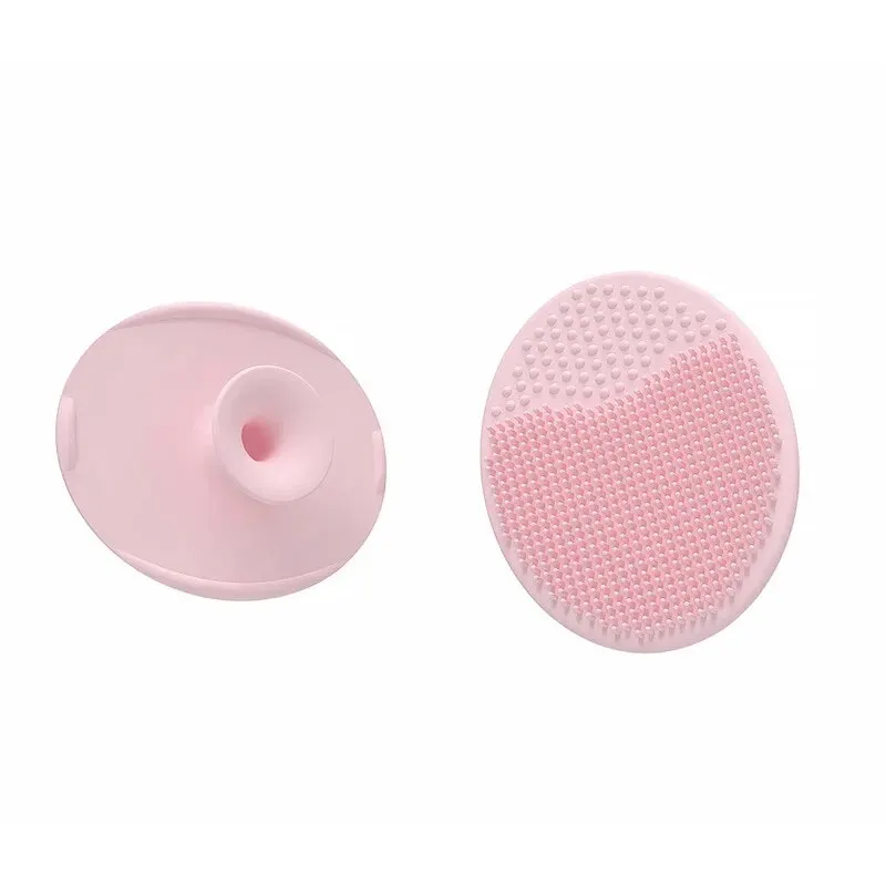 New Baby Shampoo Brush Silicone Hair Removal Massage Bath Sponge Baby Soft Hair Convenient Rubbing Tool