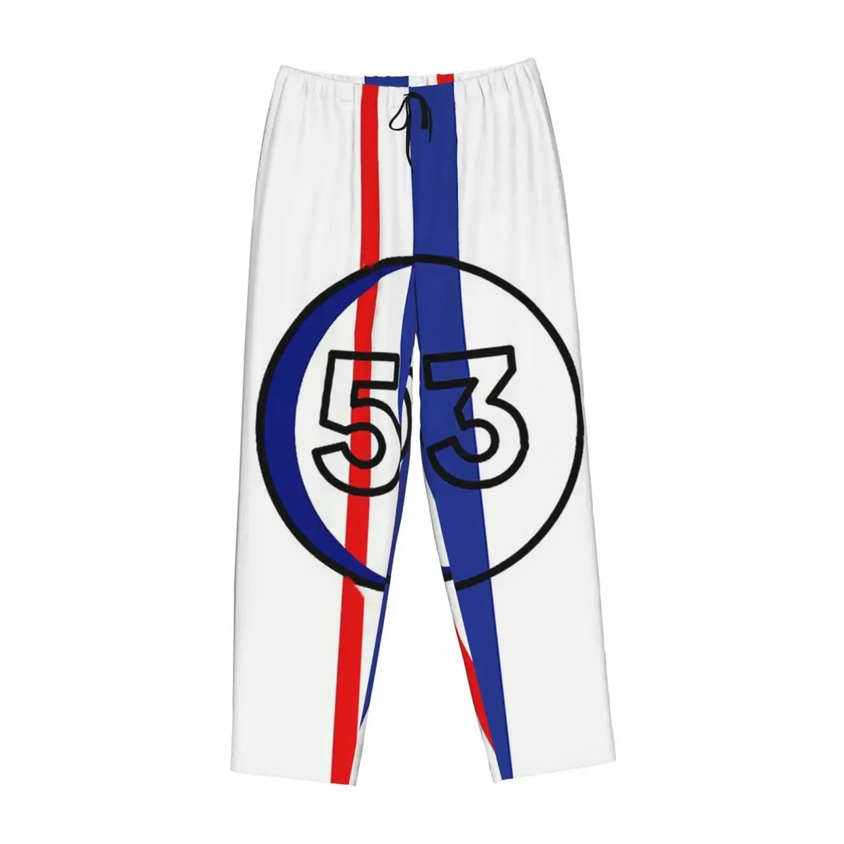 

Custom Herbie Number 53 Women Pajama Pants Lounge Sleep Sleepwear Bottoms with Pockets