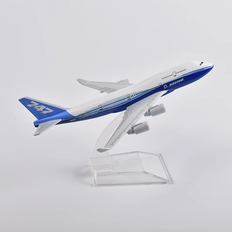 JASON TUTU Boeing 747 Aircraft Diecast Metal 1/400 Scale Miniature Airplane Model Airbus A380 Planes Drop shipping