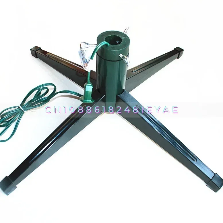 

Christmas Tree Electric Rotating Base, Tree Foot Bracket, Iron Foot, Free Control of Steering, Adjustable Diameter