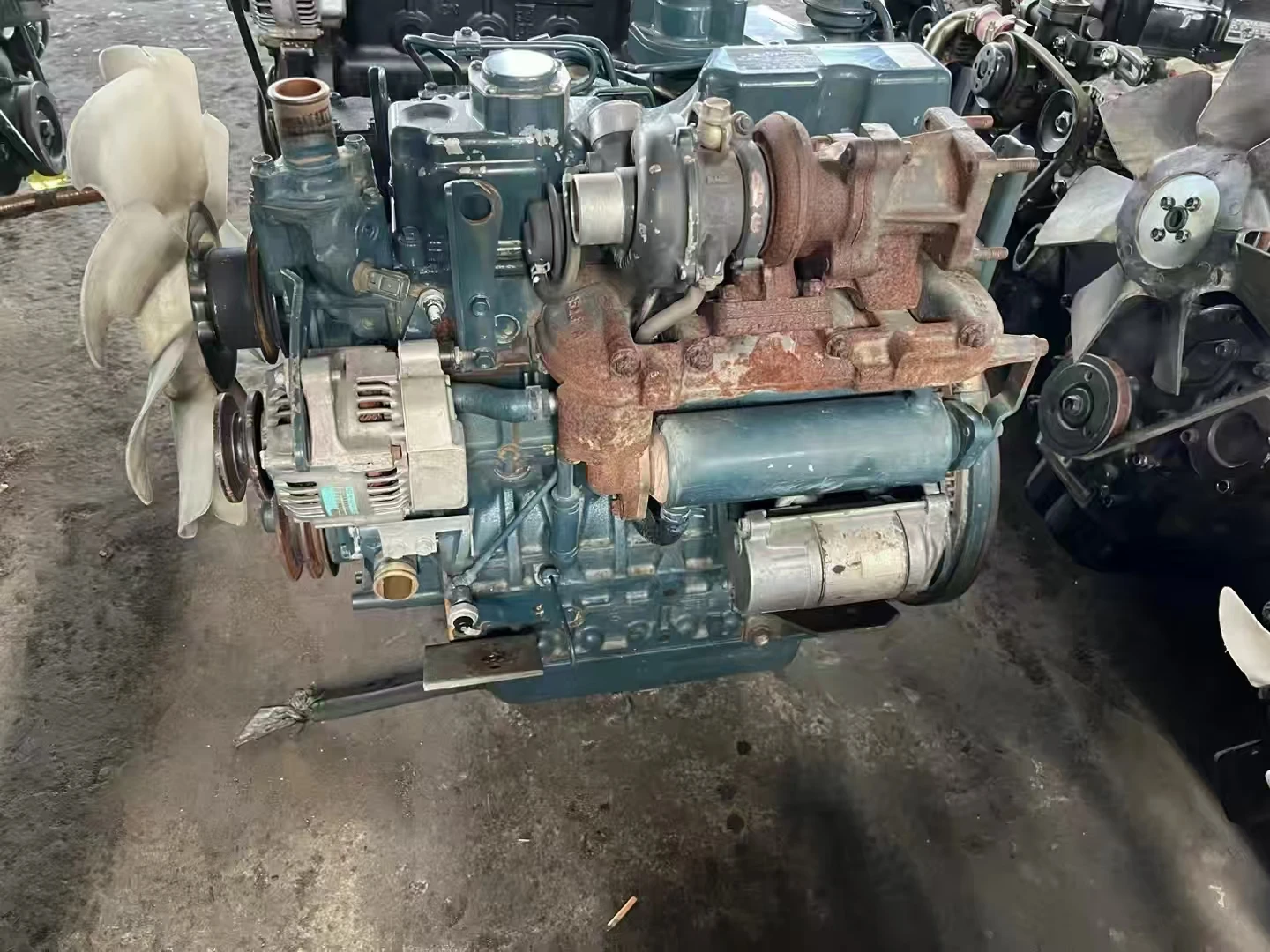 Factory Price Tractor Engine for Kubota D782 Three Cylinders Used Assembly