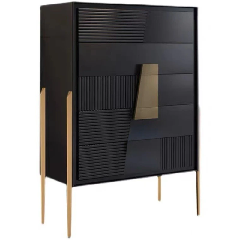 

Light luxury bucket cabinet, home entrance cabinet, modern simple living room, locker, solid wood, bedside storage cabinet,