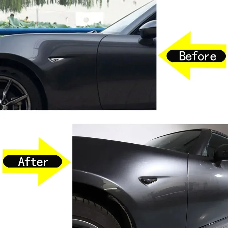 

For Mazda MX-5 2016-2023 ABS Smoked Black Fender Turn Signal Cover Car Accessories