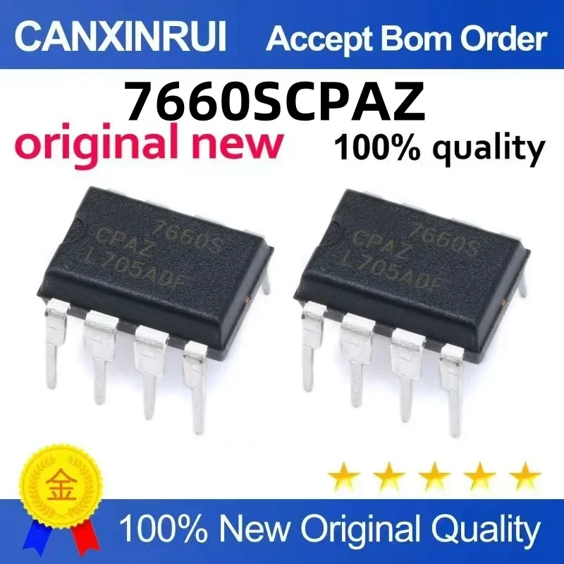 (5-100 pieces) Brand new original 7660CPAZ ICL7660S ICL7660SCPAZ DIP8 spot chip IC