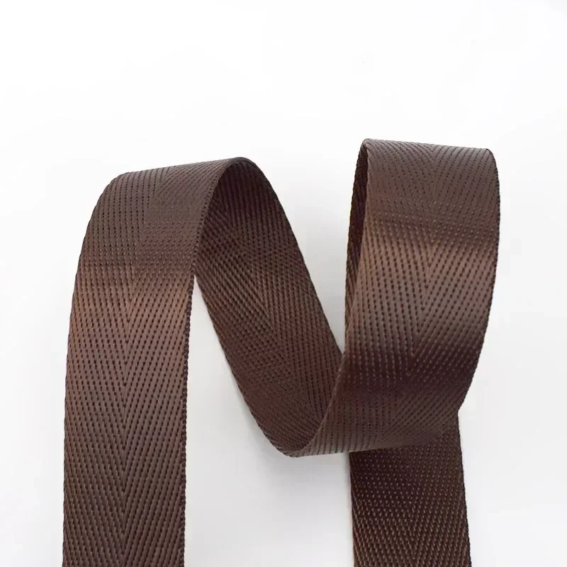 10Meters 20/25/32/38/50mm Nylon Webbing Ribbon Band Herringbone Pattern Backpack Strap Seat Belt Webbings DIY Sewing Accessories image 3