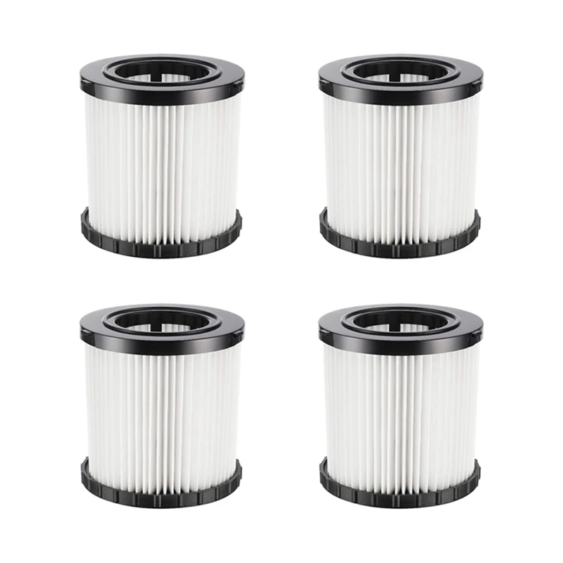 4Pcs Washable And Reusable HEPA Filter Replacement Parts Kits For Dewalt DCV5801H Dry & Wet Vacuum Cleaner