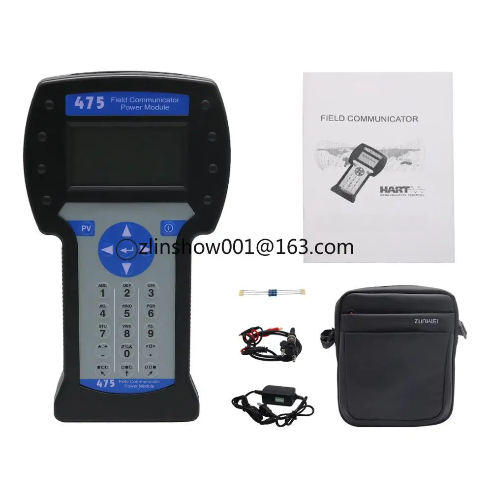 Handheld Hart475 Hart Field Communicator for Pressure Temperature Transmitter Calibration