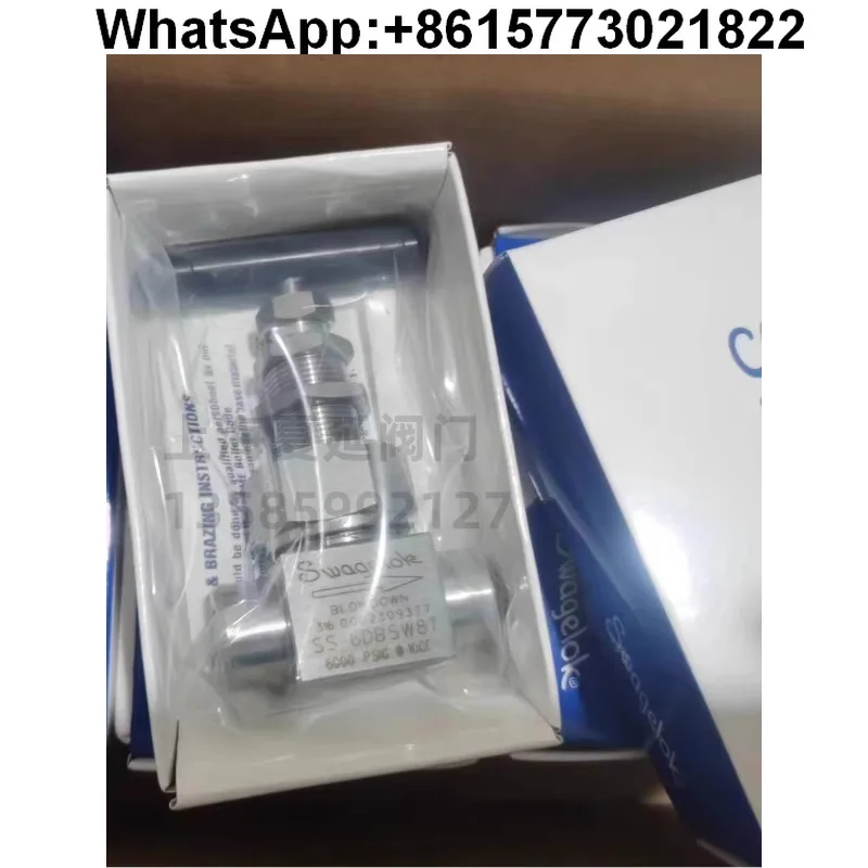 

For SwagelokSS-6NBSW8T-G stainless steel welded high pressure high temperature needle valve 6NBS12MM