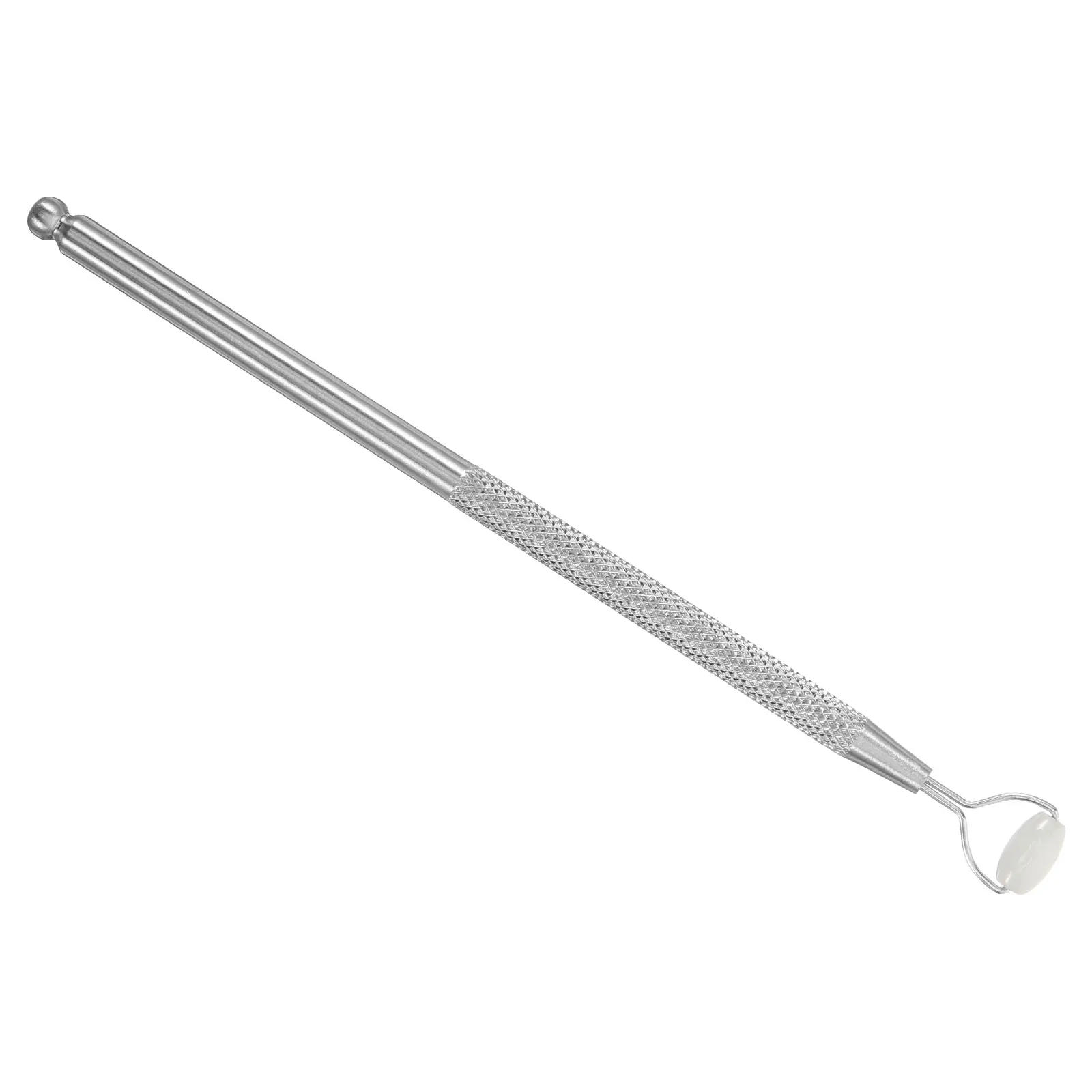 เครื่องนวดหน้าหยกน้ำหนักเบาแบบพกพาเครื่องมือแกะสลักรูปหน้าเพื่อบรรเทาความเมื่อยล้าของดวงตา เครื่องนวดหน้าหยกแบบกลิ้งบำรุงผิว