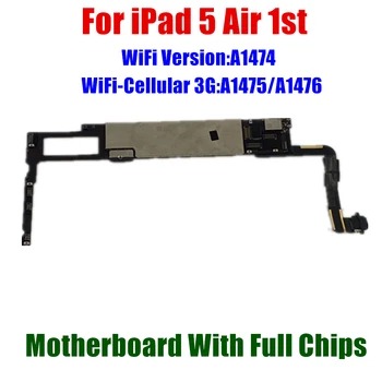 A1474/A1475 or A1476 Free iCloud Logic Boards for iPad 5 Wifi Cellular Clean iCloud for iPad Air 1 Motherboard