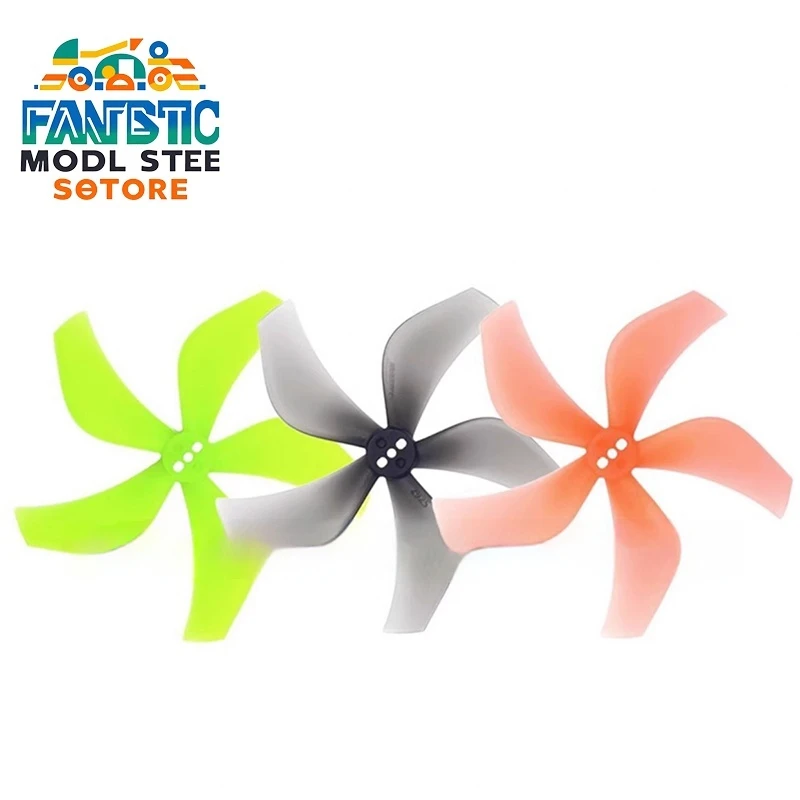 2 Pairs Of Gemfan Qianfeng 2925 Propellers 3-Inch 5-Plade Propellers  Dji Avata Model Aircraft Fpv Crossover Drone