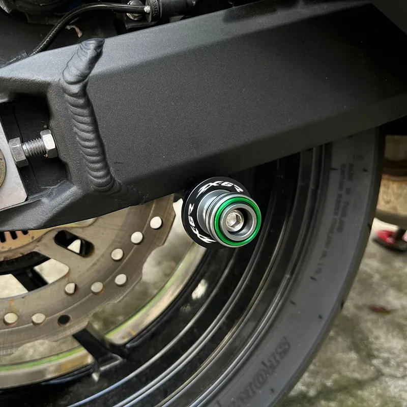 For Kawasaki ZX6R ZX 636 ZX636 ZX 6R ZX10R ZX 10R Motorcycle Accessories CNC Swingarm Spools Slider Stand Bobbins M8 / M10 Ninja