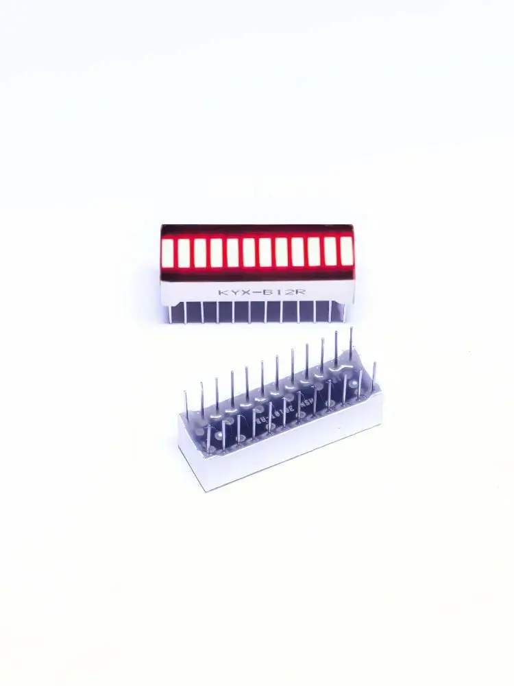 30*10*8mm niebieski/zielony/czerwony/żółty wyświetlacz LED 12-segmentowa tablica graficzna do inteligentnych urządzeń mobilne ładowanie moduł DIY — zdjęcie 2