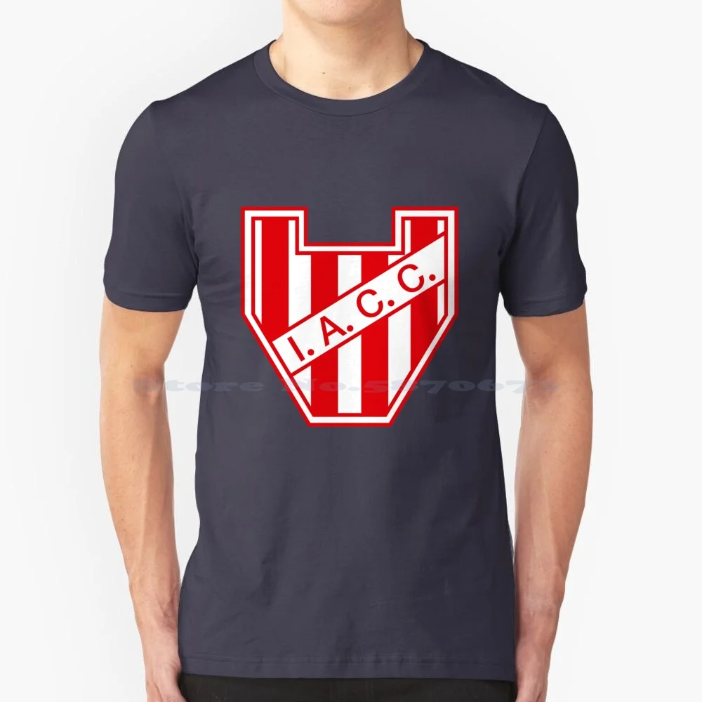 Instituto Central Córdoba T Shirt 100% Cotton Tee Instituto Central Córdoba Baseball Sport Club Logo Icon