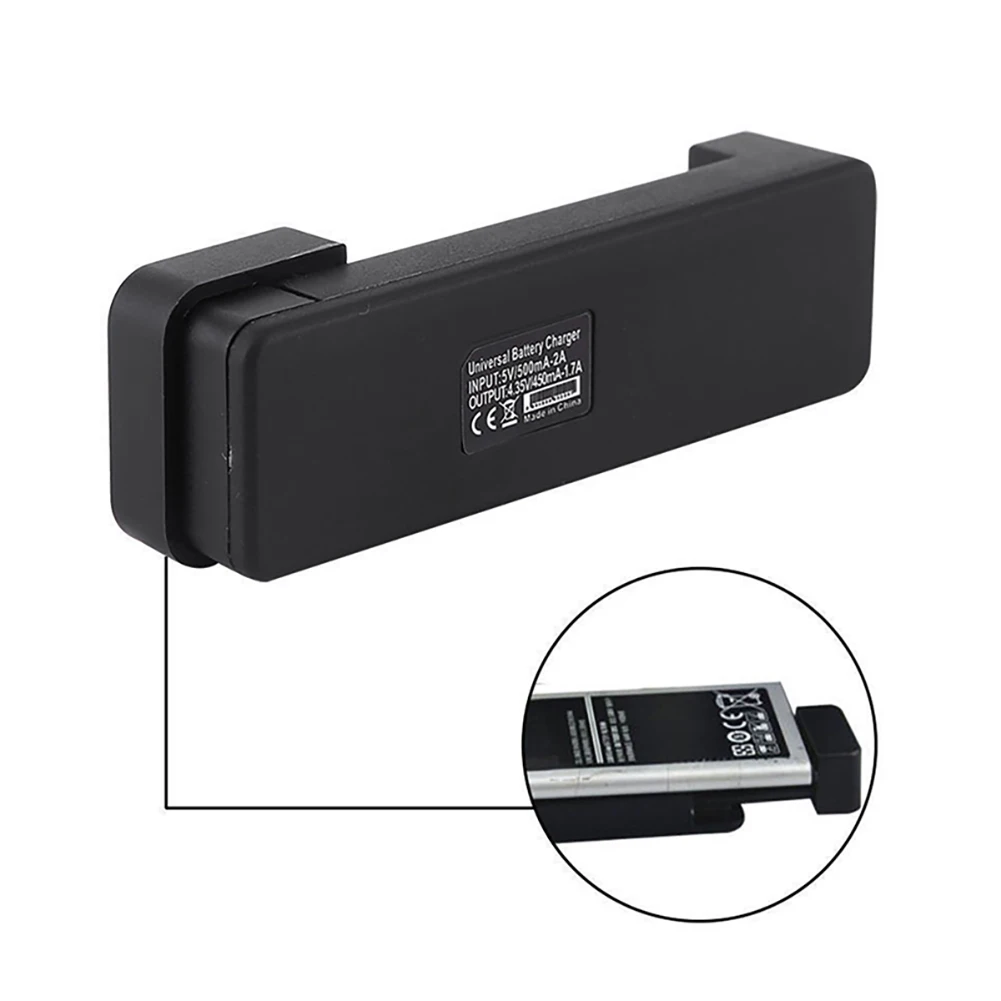 1 فتحة شاحن بطارية محول شاحن بطارية متعدد الوظائف لبطاريات 6-9 سنتيمتر شاحن بطارية خارجي عالمي مع كابل