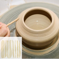 10 piece set Carving Crafts Plastic Clay Sculpture Knife Pottery Sharpen Modeling Little Figurines Pottery Tools