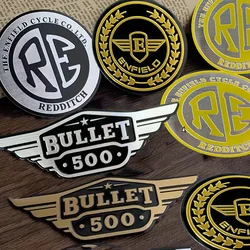 For Royal Enfield Metal Sticker Motorcycle Accessories Emblem Scram Super Meteor Himalayan Classic Hunter Bullet 650 500 411 350