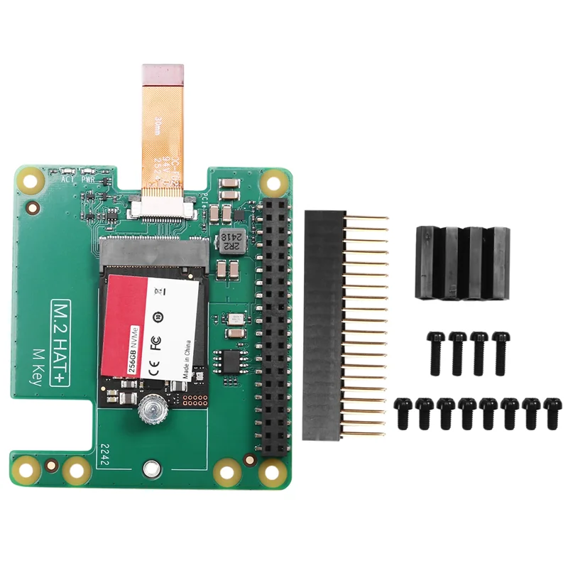 

B16C-для Raspberry Pi 5 M.2 AI HAT + плата для повышенных машинного обучения