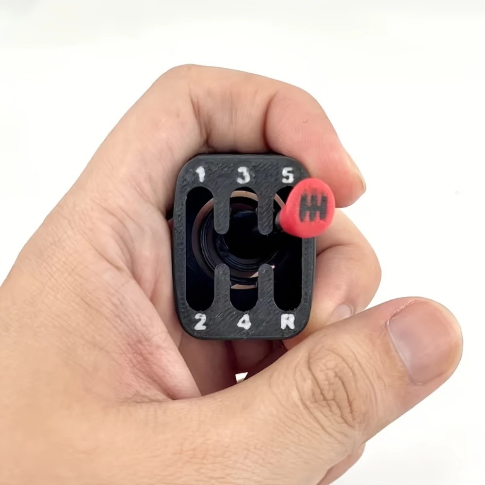 Manual Gear Shifter Fidget Toy Square Stick Shift Stress Relief Toy Gift for Adult Teens Car Lover Office Desk