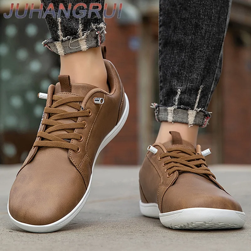 New Unisex Wider Shoes Breathable Mesh Men Barefoot Wide-toed Shoes Brand Flats Soft Zero Drop Sole Wider Toe Sneakes Large Size