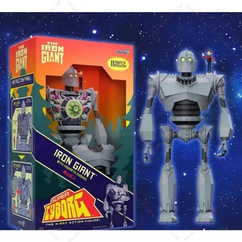 

[IN STOCK] Transformation SUPER 7 The Iron Giant 11 Inches Action Figure Toy