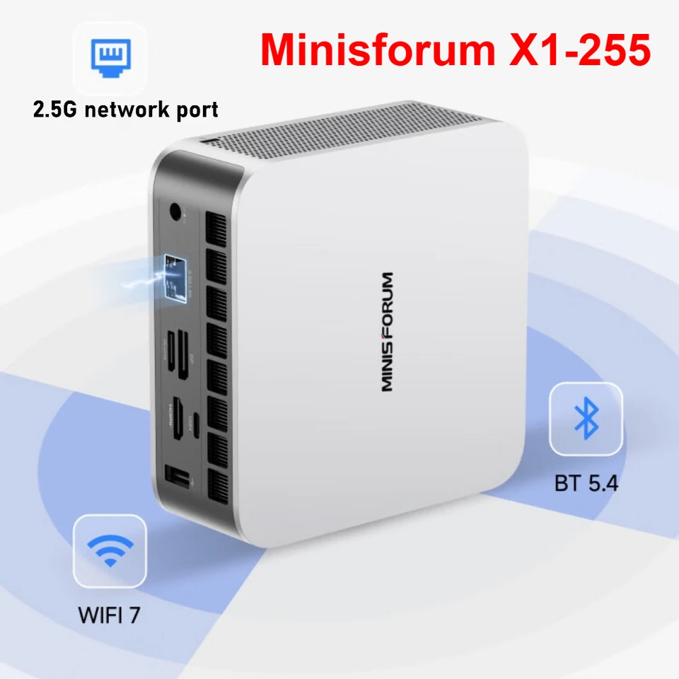 MINISFORUM AI X1 255 Mini PC AMD Ryzen 7 255 DDR5 M.2 SSD OCuLink