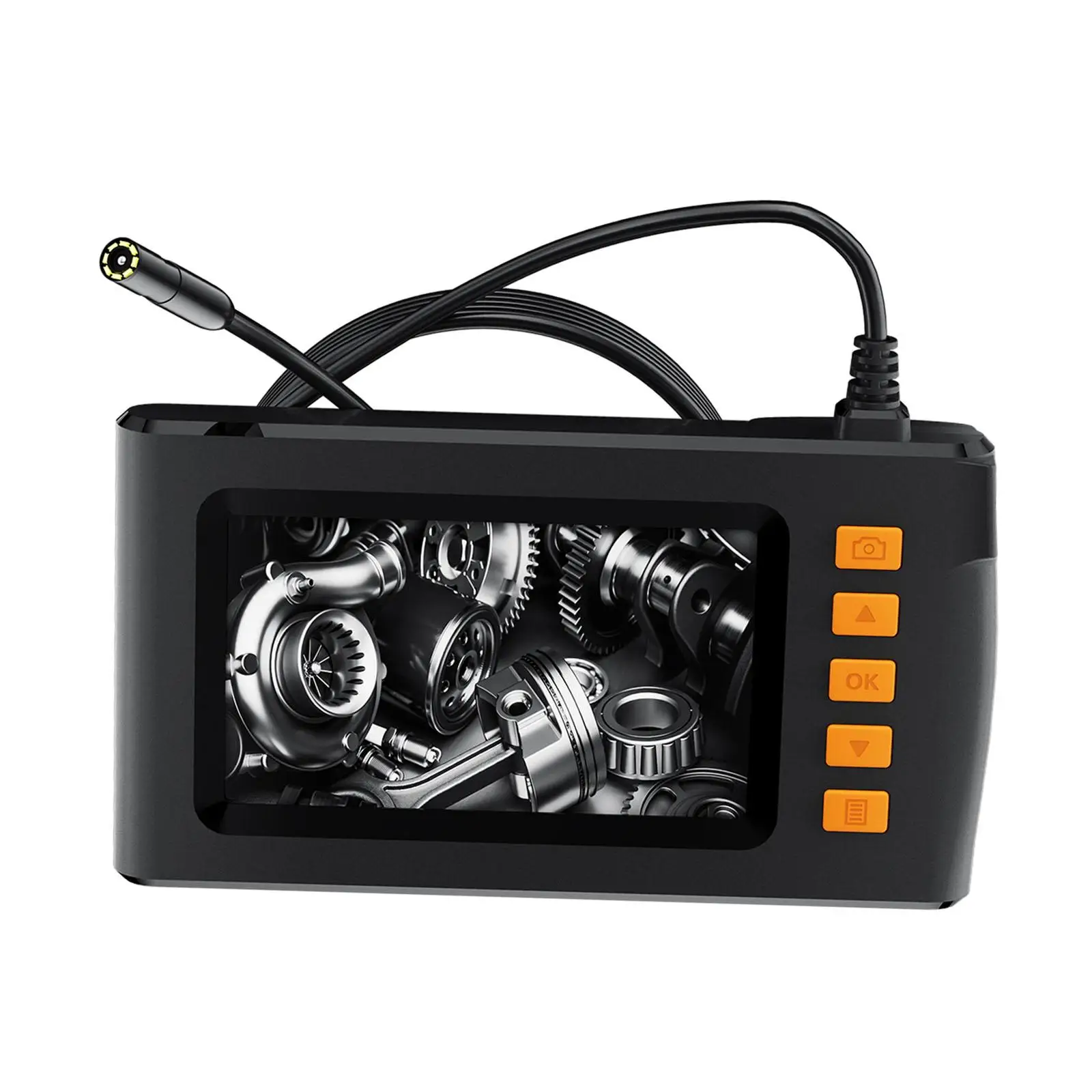 Industrial Endoscope for Vehicle Repairs Premium Wear Resistant 4.3inch LCD