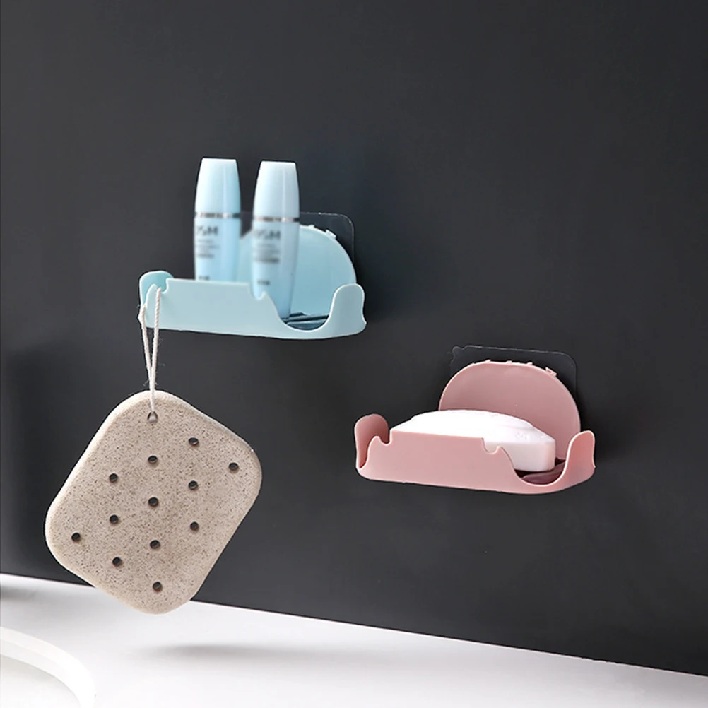 

Plastic Soap Dish Soap Dish Holder Double Layer Soap Box Plastic Soap Holder Soap Draining Holder