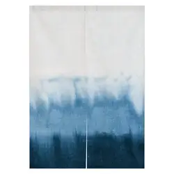 Japanese Indigo Noren Doorway Curtain Tapestry Tie Dye Pattern Door Curtain Rustic Boho Ethnic Room Divider Home Decoration